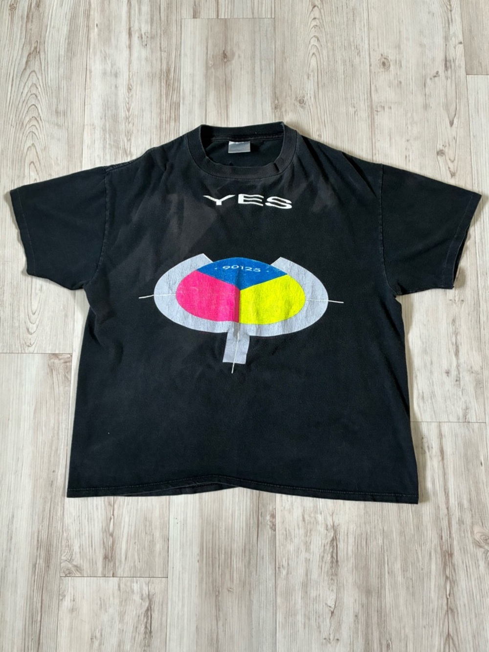 Vintage 1991 Yes Union World Tour 90125 Tee Shirt